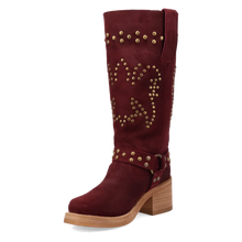 Load image into Gallery viewer, Dingo Troubadour - Women&#39;s Suede Leather Cowgirl Boots
