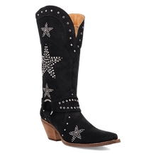 Load image into Gallery viewer, Dingo Lucky Stars - Women's Suede Cowgirl Boots
