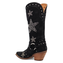 Load image into Gallery viewer, Dingo Lucky Stars - Women's Suede Cowgirl Boots

