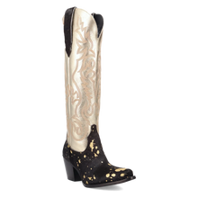 Load image into Gallery viewer, Dingo Take No Bull - Women's Calf Hair Cowgirl Boots
