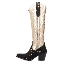 Load image into Gallery viewer, Dingo Take No Bull - Women's Calf Hair Cowgirl Boots
