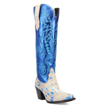 Load image into Gallery viewer, Dingo Take No Bull - Women's Calf Hair Cowgirl Boots
