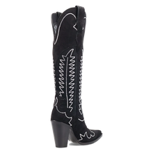 Load image into Gallery viewer, Dingo Double Take - Women's Suede Cowgirl Boots
