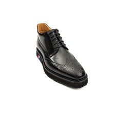 Load image into Gallery viewer, DIVINCH Black Patent Brogue Bootie
