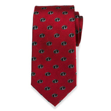 Load image into Gallery viewer, Disney Pixar The Incredibles Logo Red Men&#39;s Tie
