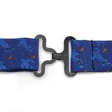 Load image into Gallery viewer, Disney Aladdin Genie Scattered Blue Big Boys&#39; Bow Tie
