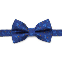 Load image into Gallery viewer, Disney Aladdin Genie Scattered Blue Big Boys&#39; Bow Tie
