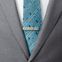 Load image into Gallery viewer, Disney Mickey and Friends Printed Silver Tie Bar
