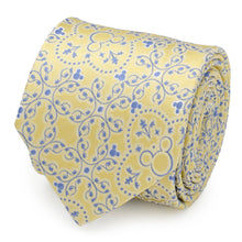 Load image into Gallery viewer, Disney Mickey Mouse Yellow Multi Men's Tie
