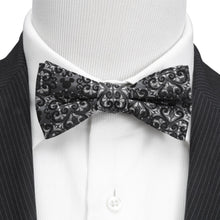 Load image into Gallery viewer, Disney Mickey Mouse Damask Tile Bow Tie
