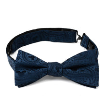 Load image into Gallery viewer, Disney Mickey Mouse Navy Paisley Bow Tie

