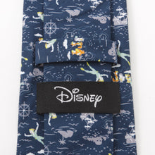 Load image into Gallery viewer, Disney Peter Pan Flying Blue Men&#39;s Tie

