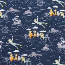 Load image into Gallery viewer, Disney Peter Pan Flying Blue Men&#39;s Tie
