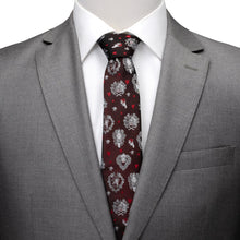 Load image into Gallery viewer, Disney Villains 'Happily Never After' Black Men's Tie
