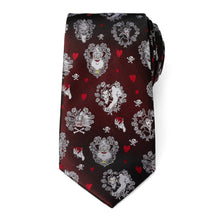 Load image into Gallery viewer, Disney Villains 'Happily Never After' Black Men's Tie
