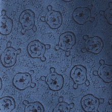 Load image into Gallery viewer, Disney Winnie the Pooh Blue Tonal Men's Tie

