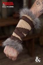 Load image into Gallery viewer, Dungeons &amp; Dragons Barbarian Bracers Hemp/Brown
