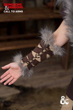 Load image into Gallery viewer, Dungeons &amp; Dragons Barbarian Bracers Hemp/Brown
