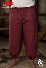 Load image into Gallery viewer, Dungeons &amp; Dragons Monk Trousers Bordeaux
