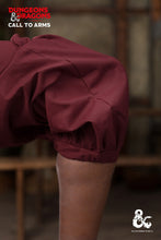 Load image into Gallery viewer, Dungeons &amp; Dragons Monk Trousers Bordeaux

