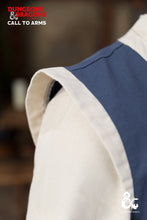 Load image into Gallery viewer, Dungeons &amp; Dragons Monk Vest Woad Blue/Natural
