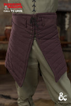 Load image into Gallery viewer, Dungeons &amp; Dragons Ranger Tassets Brown/Black
