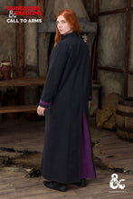 Load image into Gallery viewer, Dungeons &amp; Dragons Warlock Coat Black/Purple
