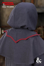 Load image into Gallery viewer, Dungeons &amp; Dragons Warlock Hood Grey/Red
