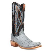 Load image into Gallery viewer, Dan Post Brady - Men&#39;s Full Quill Ostrich Leather Cowboy Boots
