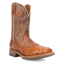 Load image into Gallery viewer, Dan Post Martel - Men&#39;s Ostrich Skin Leather Cowboy Boots
