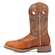 Load image into Gallery viewer, Dan Post Martel - Men&#39;s Ostrich Skin Leather Cowboy Boots
