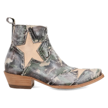 Load image into Gallery viewer, Dan Post Stardust - Women's Denim Cowgirl Booties
