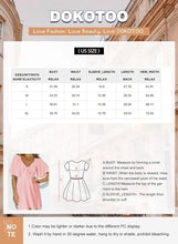 Load image into Gallery viewer, Dokotoo Womens Dresses 2024 Fall Summer Deep V Neck Elegant Bow tie Mini Dress S-XL X-Large Sea Green - # GIAA231710006
