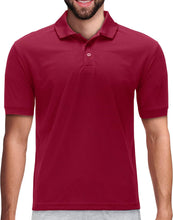 Load image into Gallery viewer, Men&#39;s Dri Fit Moisture Wicking Polo Shirt - Big Size
