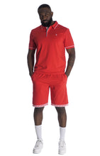 Load image into Gallery viewer, M383 Makobi Luciano Polo Shirt - Red
