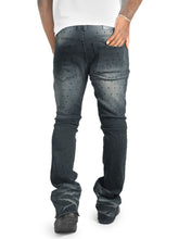 Load image into Gallery viewer, Jeans | F1746 Amoto Stacked Pants - Black
