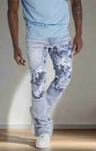 Load image into Gallery viewer, M1919 Costello Stack Jeans - Light Wash
