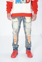 Load image into Gallery viewer, M1940 Naxos Biker Jeans - Dirt Wash
