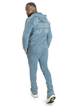 Load image into Gallery viewer, Set | F5245 Blind Faith Hoodie Set - Blue
