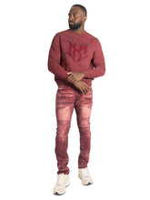 Load image into Gallery viewer, Sweatshirt | M4241 Lorenzino Crewneck - Burgundy
