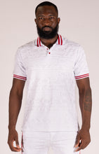Load image into Gallery viewer, F178 Baroque Terry Polo - White
