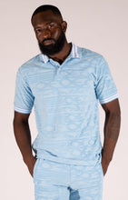 Load image into Gallery viewer, F178 Baroque Terry Polo - Blue
