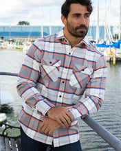 Load image into Gallery viewer, Grand Flannel, Plaid Salmon
