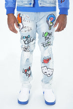 Load image into Gallery viewer, M1999 Love Kills Jeans - Light Wash
