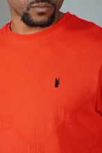 Load image into Gallery viewer, M298 Embossed Knit Tee - Red
