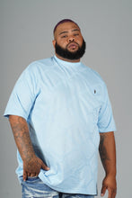 Load image into Gallery viewer, M298 Embossed Knit Tee - Blue
