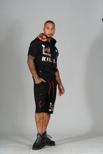 Load image into Gallery viewer, F538/F538S Love Kills Short Sleeves Set- Black
