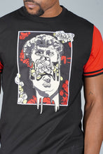 Load image into Gallery viewer, M267 David Tee - Black/Red
