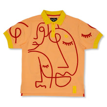 Load image into Gallery viewer, F236 Frost Face Polo Shirt - Peach
