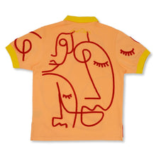 Load image into Gallery viewer, F236 Frost Face Polo Shirt - Peach
